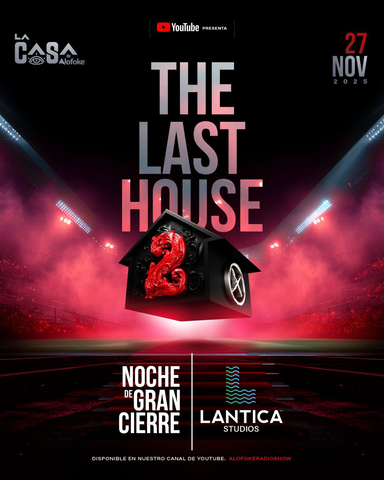 ¡Exclusiva! Salen a la venta 500 boletos para la gran final de La Casa de Alofoke 2