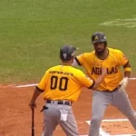 Águilas Cibaeñas aseguran su pase a la semifinal con blanqueada 5-0 sobre los Leones