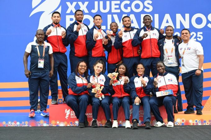 Dominicana conquista 74 medallas y finaliza en el séptimo lugar de los Juegos Bolivarianos 2025