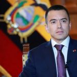 Asamblea de Ecuador otorga licencia a Noboa para ausentarse de sus funciones por 18 días