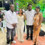 Director de la Junta Municipal de Chirino realiza encendido del árbol navideño y cena comunitaria