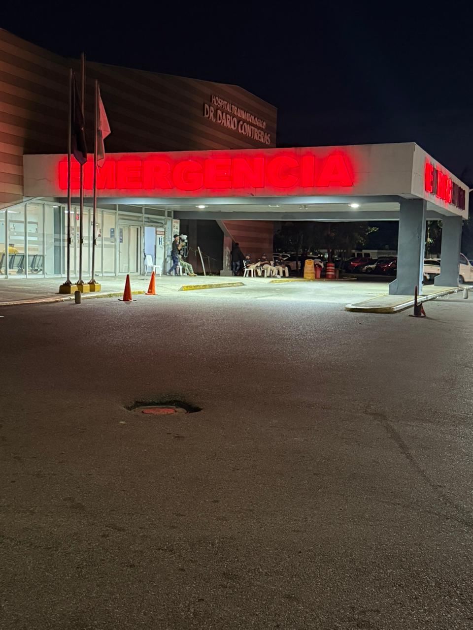 Hospital Traumatológico Dr. Darío Contreras se mantiene en calma la noche del 24 de diciembre