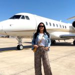Larimar Fiallo reacciona con humor a la compra del “avión privado” de Karen Yapoort