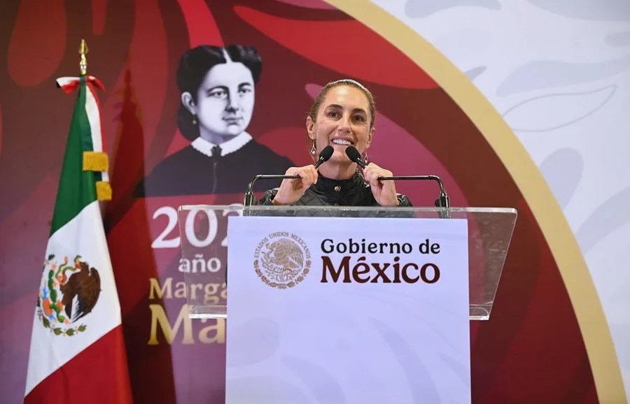 Presidenta de México afirma que su país "negocia" con Estados Unidos, pero "nunca se subordina"