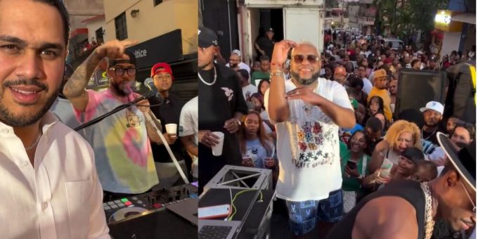 DJ Adoni graba su primer mix del 2026 junto a La Fruta y Pichardo en Haina