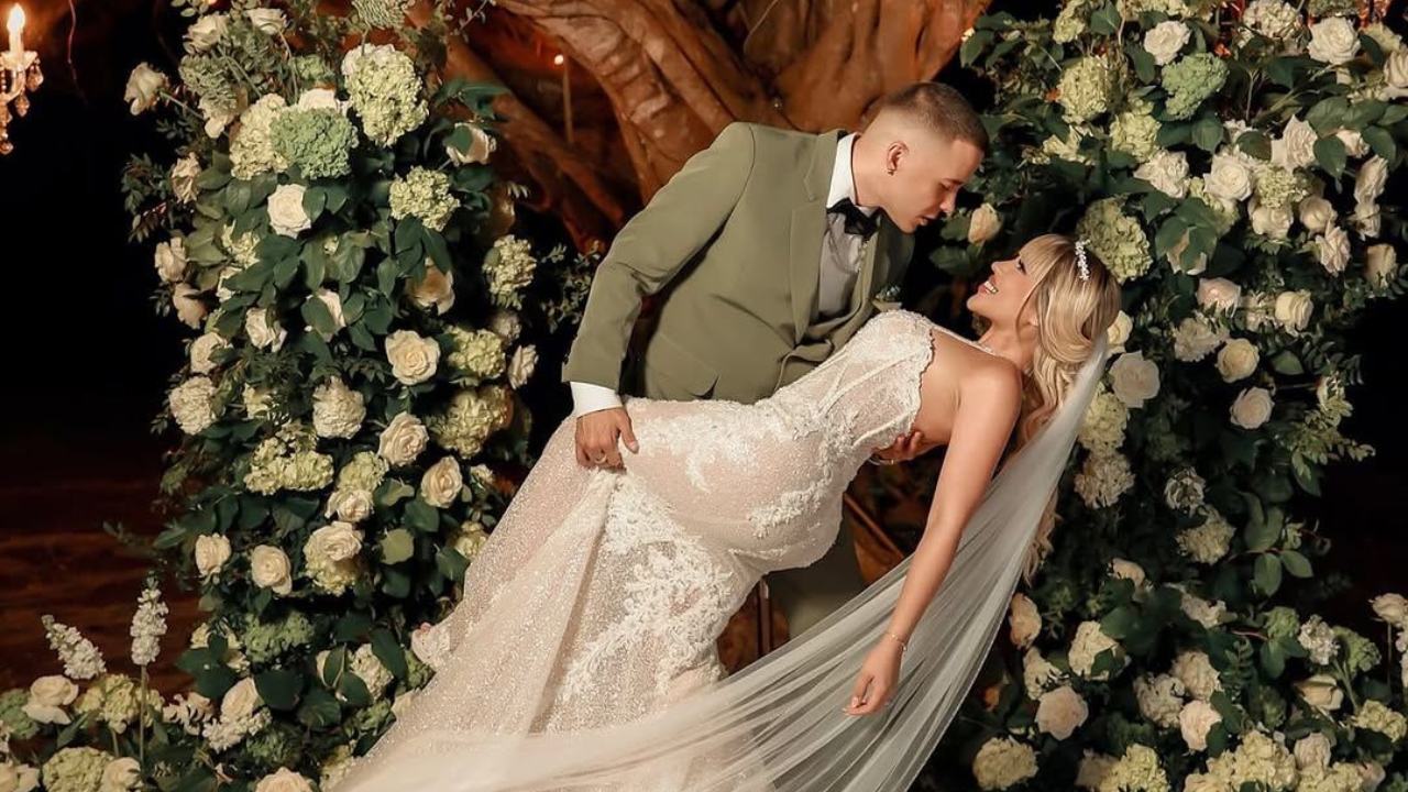 Tras ocho años de relación, Nio García contrajo matrimonio