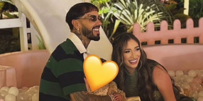 Anuel AA y Laury Saavedra celebraron el primer año de su hija Emmaluna