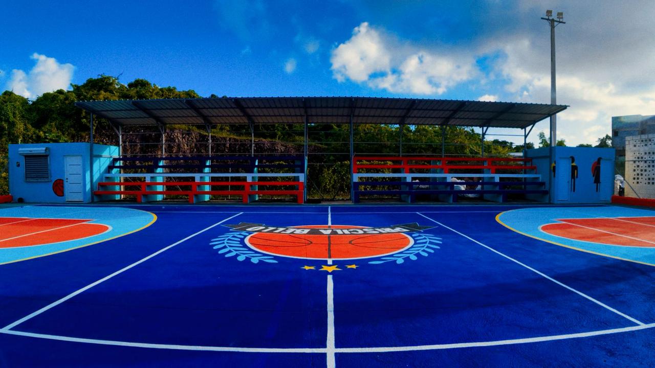 Cancha Priscila Bello renace como motor del deporte y la juventud en Las Galeras