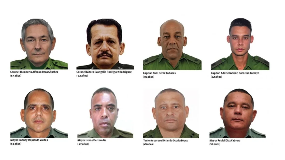 Cuba reveló las identidades de los 32 agentes cubanos que murieron en el ataque de EE.UU. en Venezuela