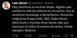 Fallece Gloria Rocha, figura histórica del doblaje latinoamericano, a los 94 años | 8 | Fallece Gloria Rocha, figura histórica del doblaje latinoamericano, a los 94 años - Noticias de hoy en República Dominicana | De Último Minuto