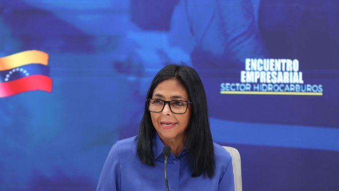 Delcy Rodríguez: "Ya no más bloqueos contra nuestro país"