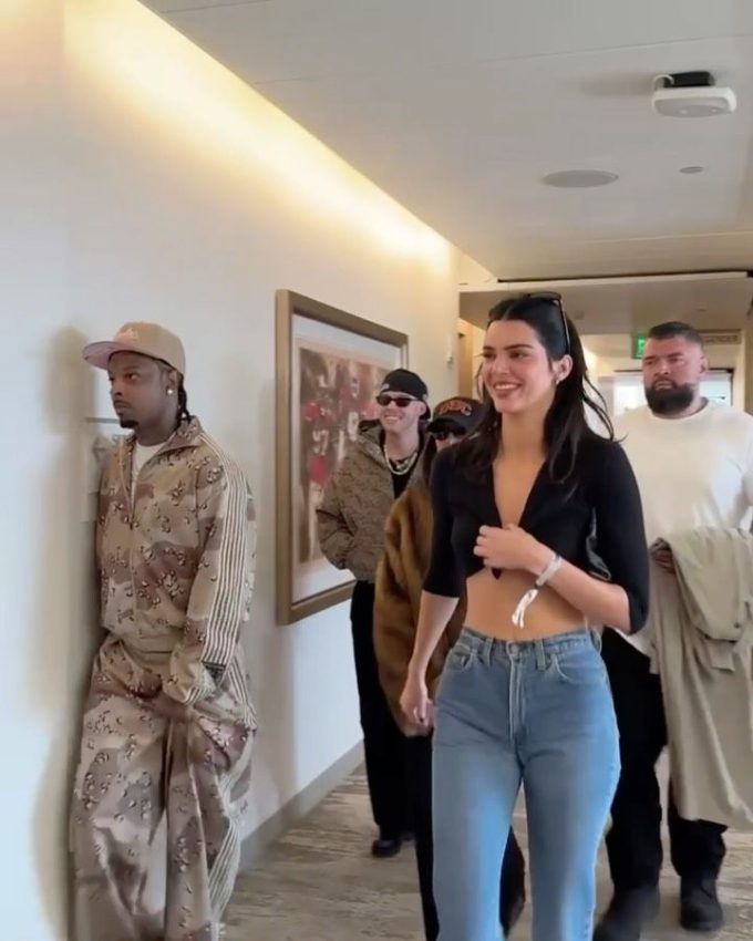 ¿Y tu ex te apoya? Kendall Jenner llega al Super Bowl donde actuará su exnovio Bad Bunny