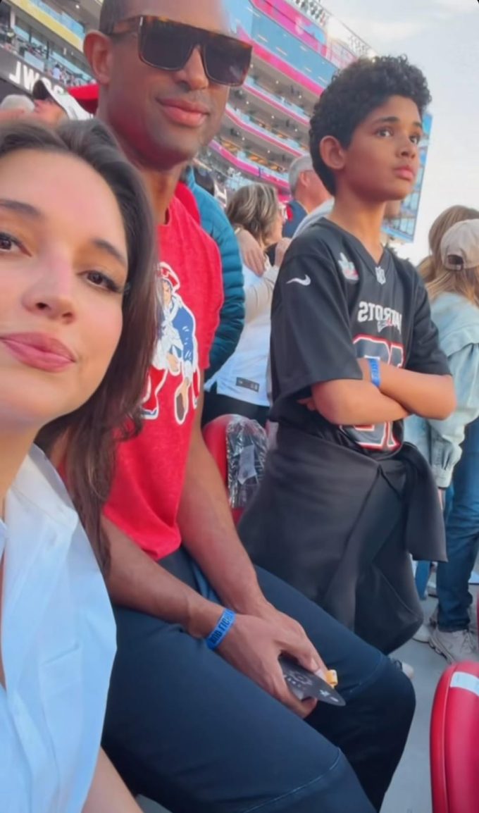 Amelia Vega y Al Horford disfrutan del Super Bowl 2026