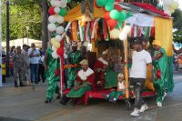 Niños, Diablos Cojuelos, Santeria y Roba la Gallina protagonizan el Desfile de Carnaval del DN 2026