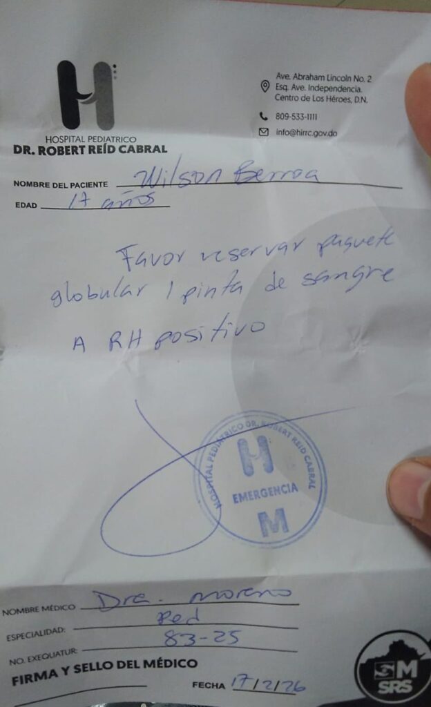Madre solicita ayuda para operación de su hijo ingresado en cuidados intensivos | 7 | Madre solicita ayuda para operación de su hijo ingresado en cuidados intensivos - Noticias de hoy en República Dominicana | De Último Minuto