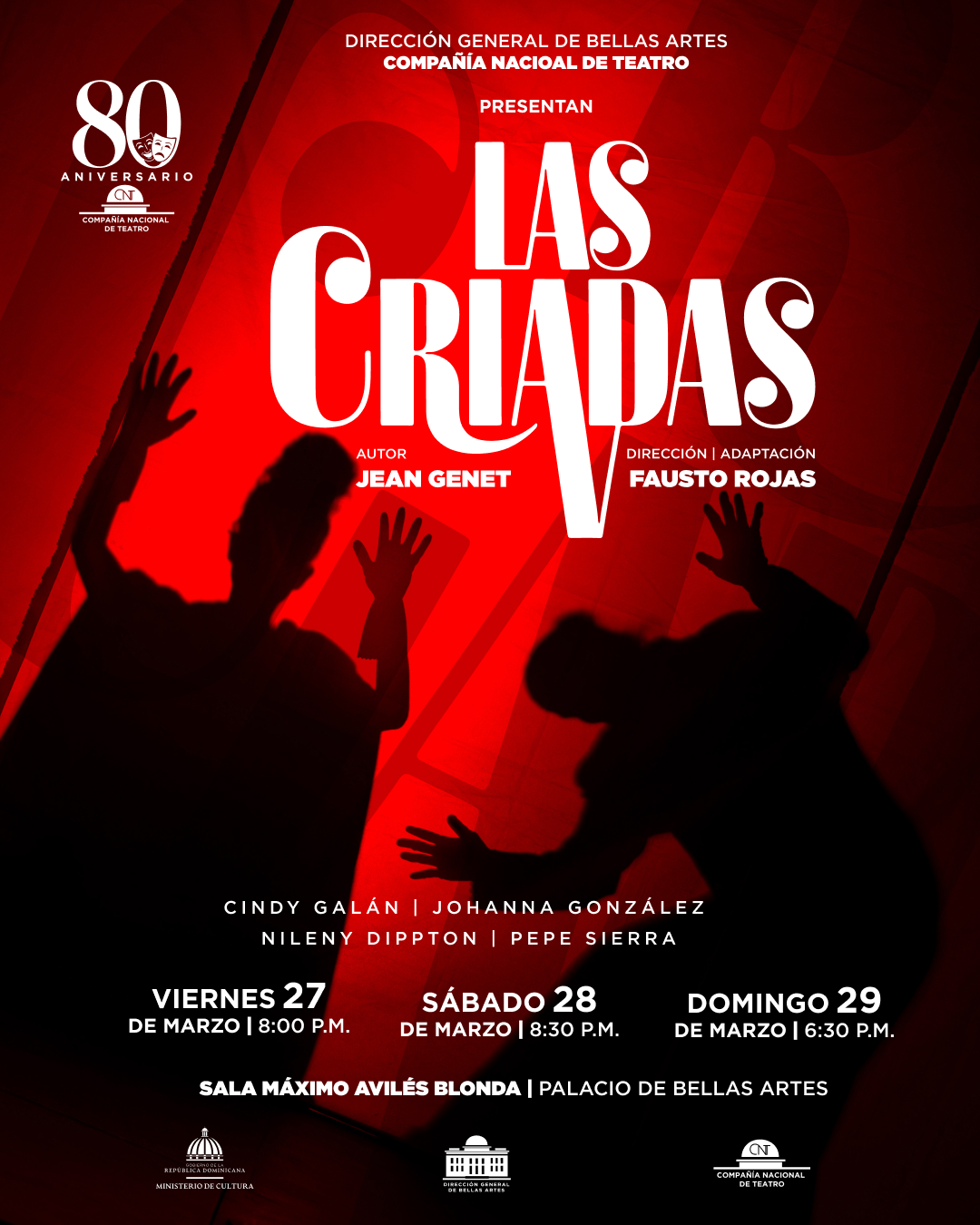 La Compañía Nacional de Teatro inicia la celebración de su 80 aniversario con “Las Criadas"