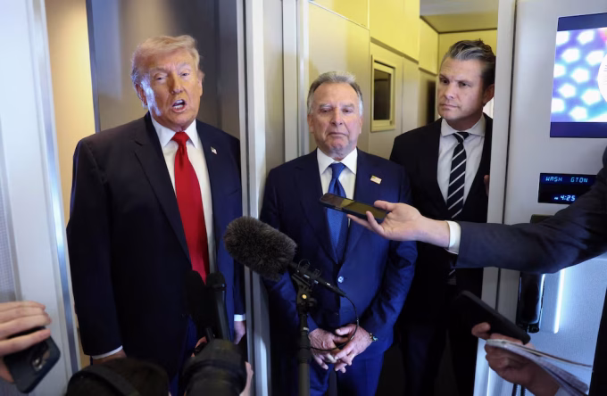 Trump no descartó enviar tropas a Irán para controlar sus reservas de uranio