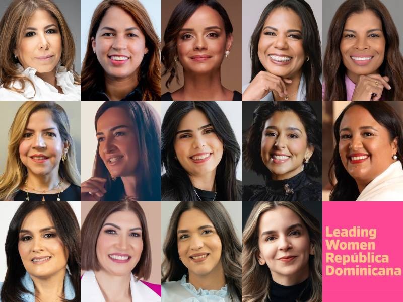 Anuncian a las 14 protagonistas de "Leading Women República Dominicana 2026"