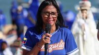 Delcy Rodríguez celebra título de Venezuela en el Clásico Mundial de Béisbol 2026